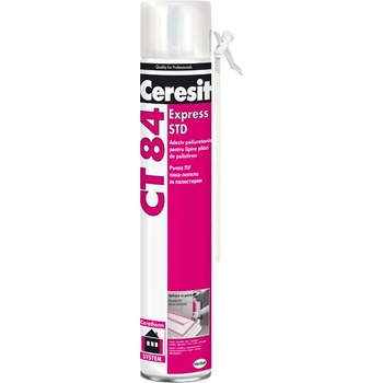 Image 1 of Henkel ПЯНА ПУ РЪЧНА ЗА ЛЕПЕНЕ НА ТОПЛОИЗОЛАЦИЯ СТ84 750мл (2099587,2952265)