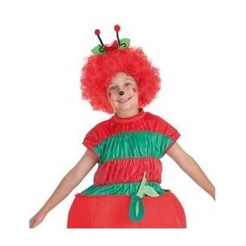 BigBuy Carnival Маскировъчен костюм за деца Червей Ябълка Размер 7-9 години
