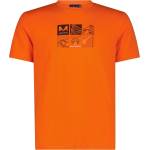 CMP Мъжка спортна тениска Cmp S/S T-Shirt Sport shirt - Orange - размер 54 (EU) (216-7666-0515)