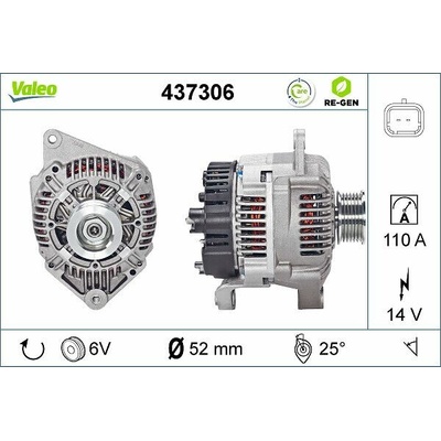 generátor VALEO 437306 437306