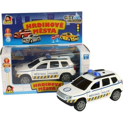 MaDe Auto SUV policie se světlem a zvukem
