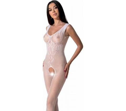 Passion Bodystocking BS098 Biela