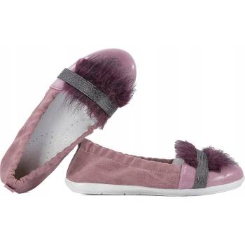 Kornecki 6280 dívčí balerínky polobotky růžová
