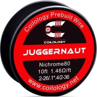 Coilology Juggernaut odporový drôt Ni80 28/36