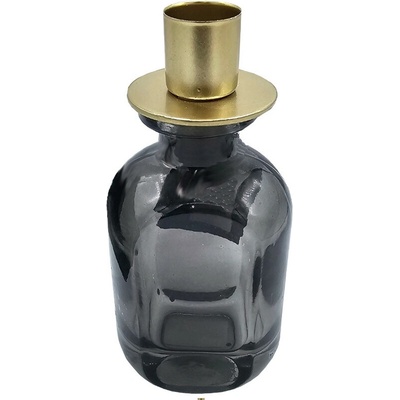 Sklenený svietnik Home Accents 14,5 cm