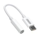 JOYROOM Аудио адаптер Joyroom SH-C1, USB-C към 3.5мм, Бял (SH-C1)