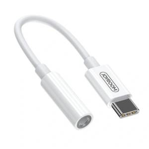 JOYROOM Аудио адаптер Joyroom SH-C1, USB-C към 3.5мм, Бял (SH-C1)
