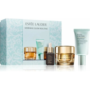 Estée Lauder Morning Glow Set Estée Lauder Advanced Night Repair Serum Synchronized Multi-Recovery Complex protivráskové sérum 15 ml + Estée Lauder Revitalizing Supreme+ Youth Power Creme denní liftin