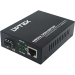 DPTEK DPTEK, 1 x RJ45 порт (10/100/1000 Mbps) + 1 x SFP слот(поддържа Fast Ethernet 155M или Gigabit 1.25G SFP оптични модули) (DK-MC-1G-SFP-LFP)