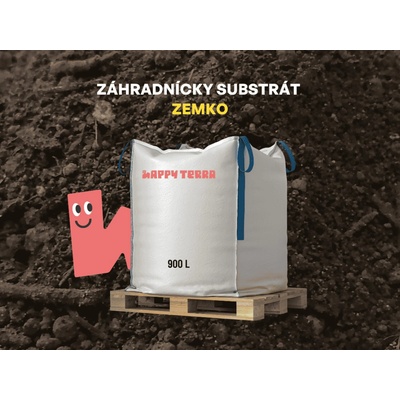 Kompostujme Záhradnícky substrát Zemko 900 l