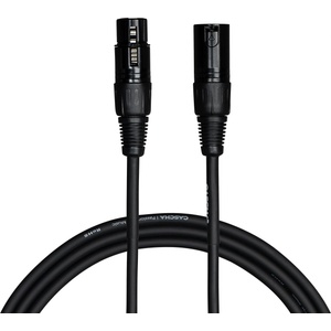 Cascha Кабел Cascha Standard Line CCS-M1BK2, Черен, XLR/XLR, 2m