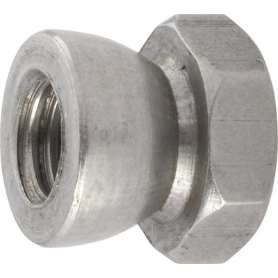 TOOLCRAFT 88118-10 dištančná matica M6 10 mm nerezová ocel 10 ks