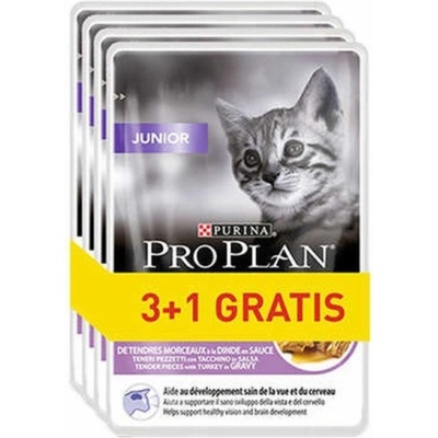 Purina Pro Plan Cat Junior krůta 4 x 85 g