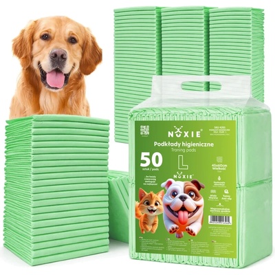 Nuxie NUXIE® Хигиенни подложки, зелени, L, 50 бр. , 45x60 см