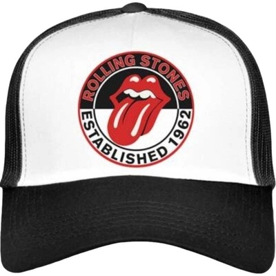 The Rolling Stones Est. 1962 Шапка с козирка Black & White UNI (RSMBCAP05BW)