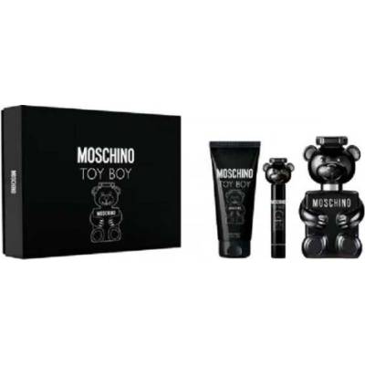 Moschino Комплект за мъже Moschino Toy Boy - Парфюмна вода 100 мл + Душ гел 100 мл + Мини Парфюмна вода 10 мл (трио комплект)