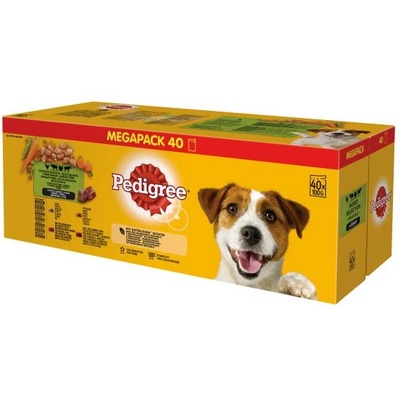 PEDIGREE MEGAPACK 40 Смесен избор в сос 40 x 100 г