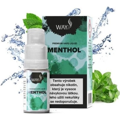 WAY to Vape Menthol 10 ml 0 mg