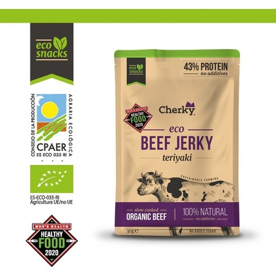 Cherky Beef Jerky Teriyaki 30 g – Hledejceny.cz