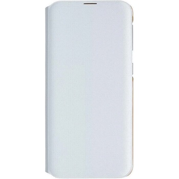 Samsung Оригинален Калъф за Samsung A20e Wallet Case EF-WA202PWEGWW, Бял (EF-WA202PWEGWW)