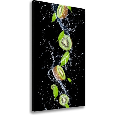 Vertikálny foto obraz tlačený na plátne Kiwi 50x100 cm