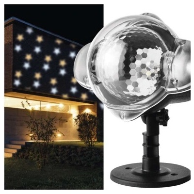 EMOS SK s.r.o. Lighting LED dekoratívny projektor hviezdičky vonkajší aj vnútorný teplá studená biela DCPN01