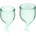 SATISFYER Менструални чашки Satisfyer Feel Secure 2 броя Зелени