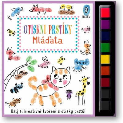 Mláďata - Otiskni prstíky - Elizabeth Golding
