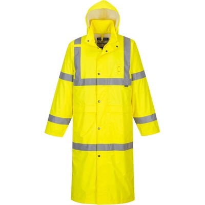 Portwest H445 Hi Vis Nepremokavý plášť žltá