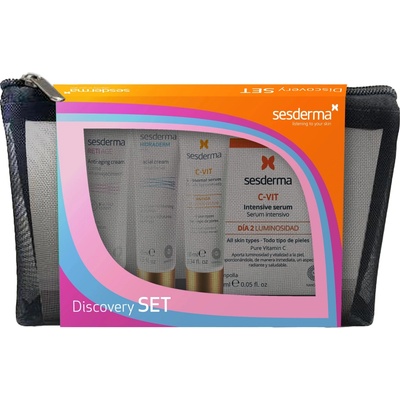 Sesderma Discovery bestsellerov mini sérum 10 ml + krém 10 ml + krém 15 ml + sérum 1,5 ml + sérum 1,5 ml