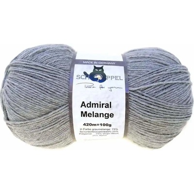 Schoppel wolle Admiral Melange 9220M Hellgrau Melange