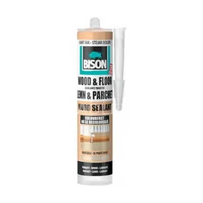 BISON WOOD SEALANT SVETLÝ DUB parketový tmel 300 ml