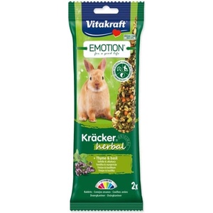Vitakraft Пръчици Vitakraft Emotion Kracker заек, с билки 2бр (495-33788)