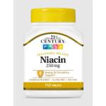 21st Century Ниацин - Niacin 250mg Prolonged Release | 110 tabs (9182)