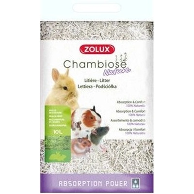 ZOLUX CHAMBIOSE NATURE konopná podestýlka 1,5 kg 10 l
