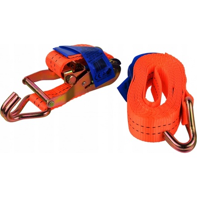 GEKO Popruh upínací s ERGO ráčnou a hákem, 4m/2T/40mm,
