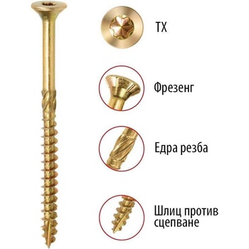 Wkret-met Винт tornado plus 4x50 300 БР wk wkret-met 43303 (43303v)