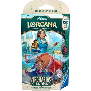 Ravensburger Disney Lorcana TCG: Archazia's Island Starter Deck - Belle & The Beast (RAVE11098543-1)