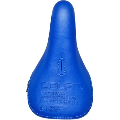 Eclat Bios Slim Pivotal BMX Seat Blue Leather BLUE LEATHER