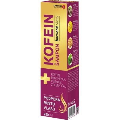 Cemio Kofein šampon na barvené vlasy 250 ml