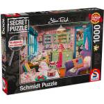 Schmidt Spiele Пъзел-загадка Schmidt от 1000 части - Стаята с вкусотиите на баба, Стив Рийд (59653)