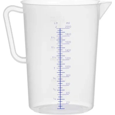 Polypropylenová odměrka - 2 L - Ø 140 mm | Hendi 567302%