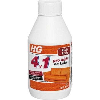 HG 4v1 čistič na kožu 250 ml