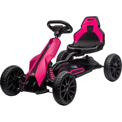 Go-kart Baby Mix detská šliapacia motokára Speedster ružová