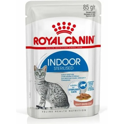 Royal Canin Indoor Sterilised gravy 12x85 g