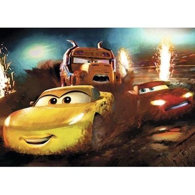 IADX7-031 Fototapeta vliesová Cars Dirt Track rozměry 350x250 cm
