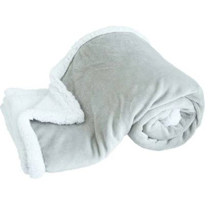 Arome Home Deka s beránkem jednobarevná Světle šedá 150x200