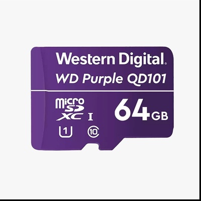 WD Purple MicroSDXC 64GB WDD064G1P0C