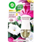 Air Wick Електрически ароматизатор машинка+пълнител Air Wick Essential Oils с етерични масла 19мл - Smooth Satin & Moon Lily (3657)
