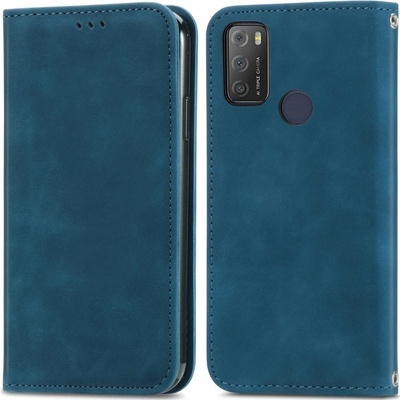 PROTEMIO 35676 MAGNETIC Peňaženkové pouzdro Alcatel 1S 2021 / 3L 2021 modré